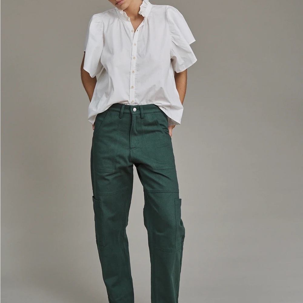 Brand New With Tags Acacia Swimwear White MIMI Top